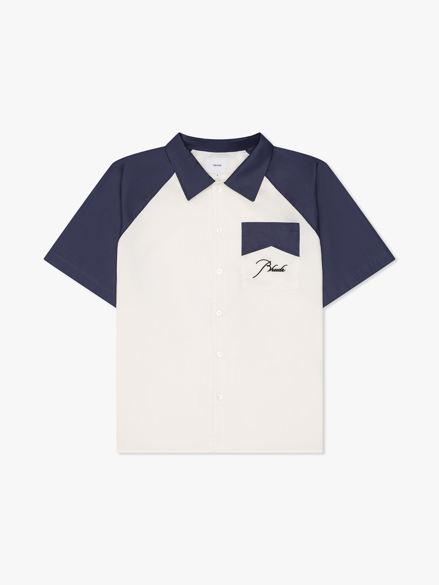 RAGLAN POPLIN BUTTON DOWN