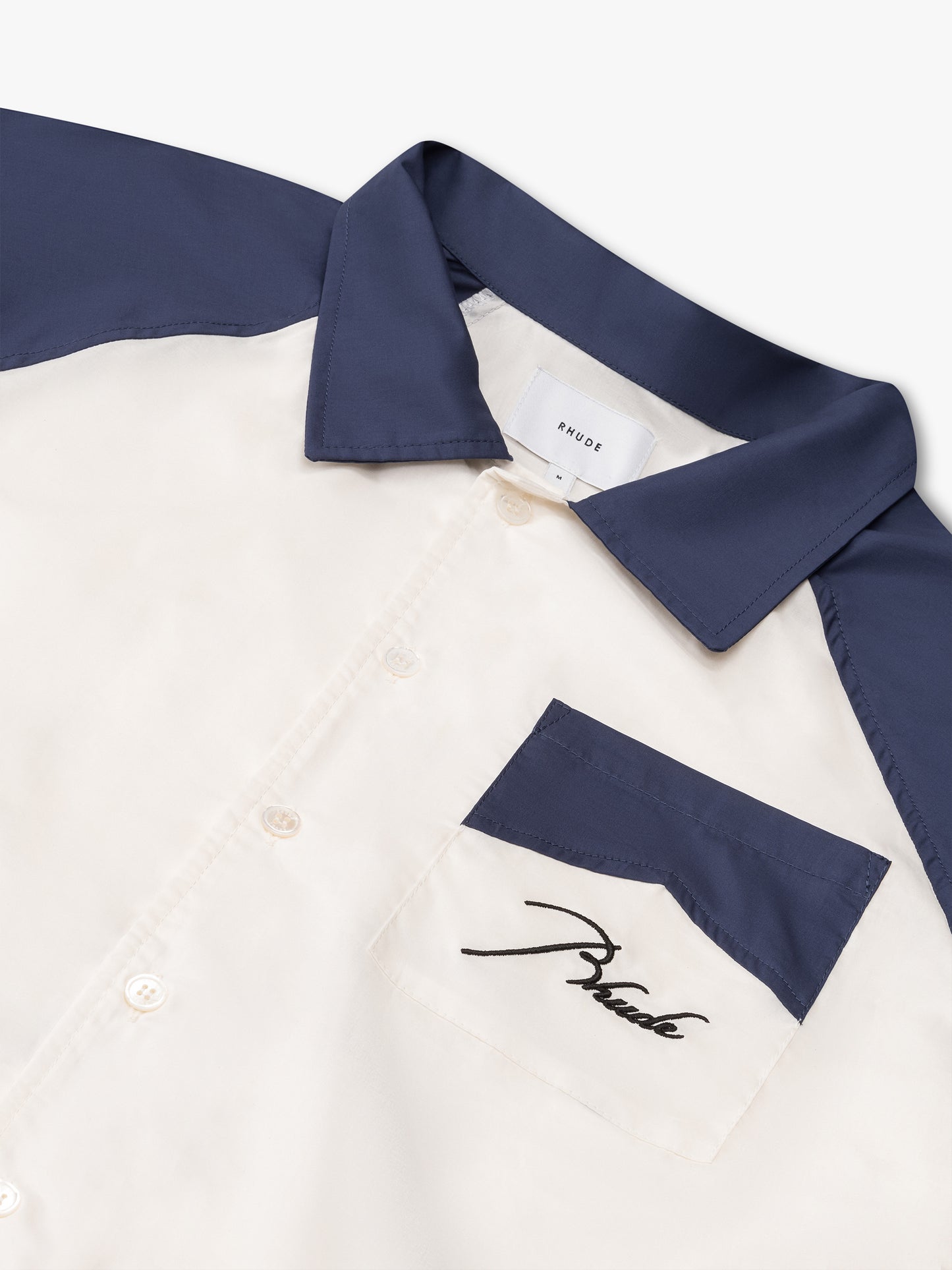 RAGLAN POPLIN BUTTON DOWN