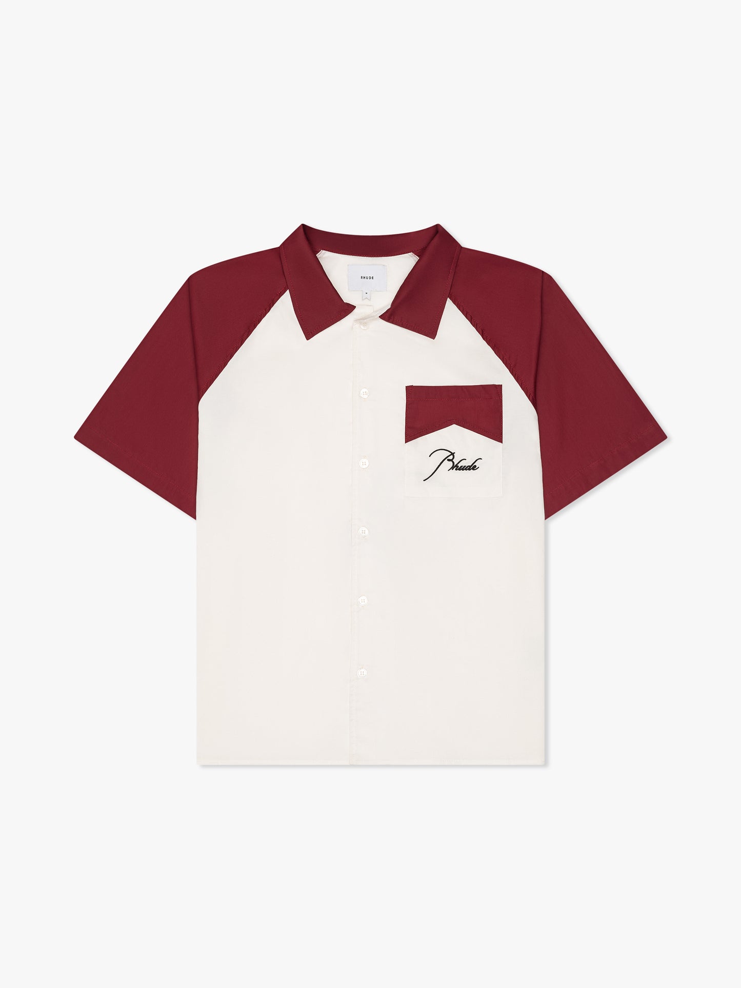 RAGLAN POPLIN BUTTON DOWN