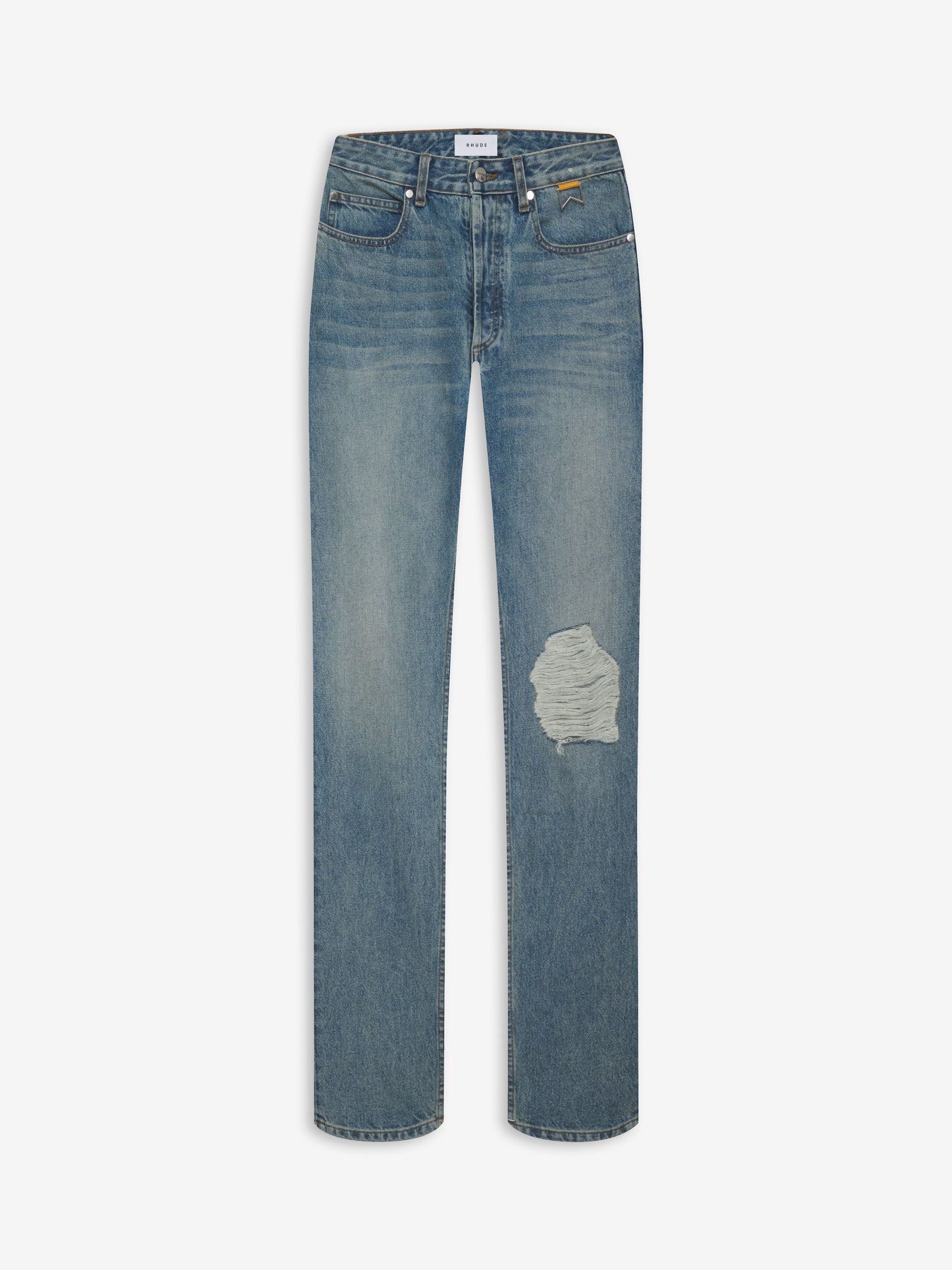 CLASSIC DISTRESSED DENIM