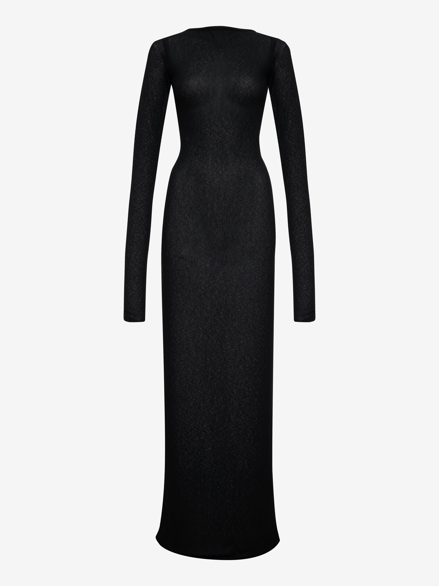 SHEER KNIT DRESS
