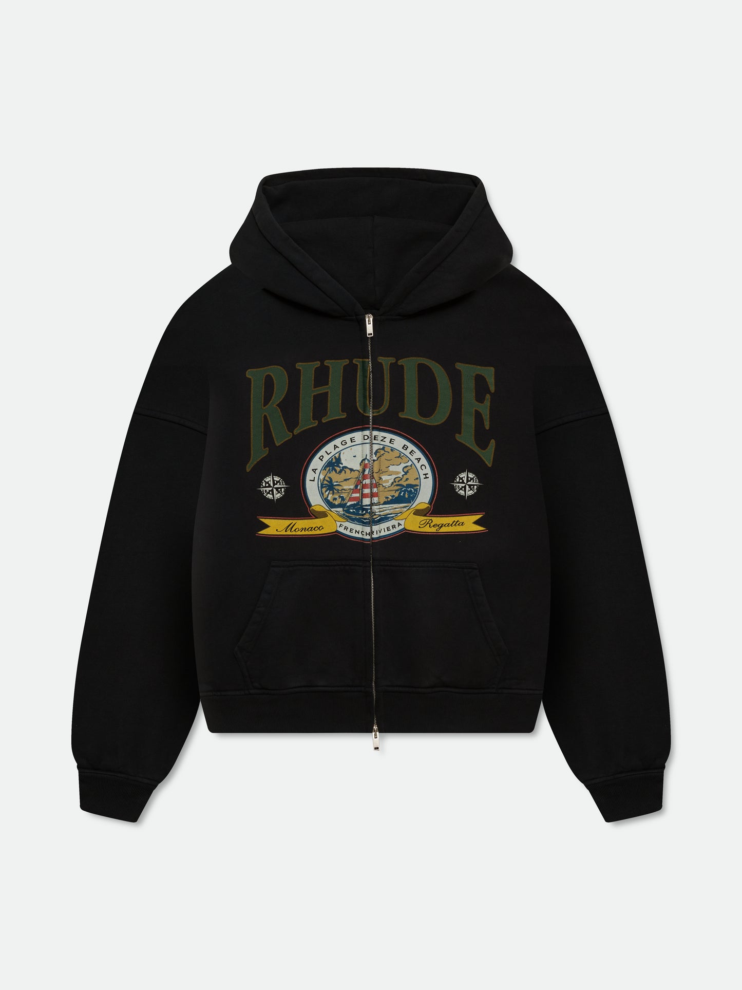 MONACO REGATTA FULL-ZIP HOODIE