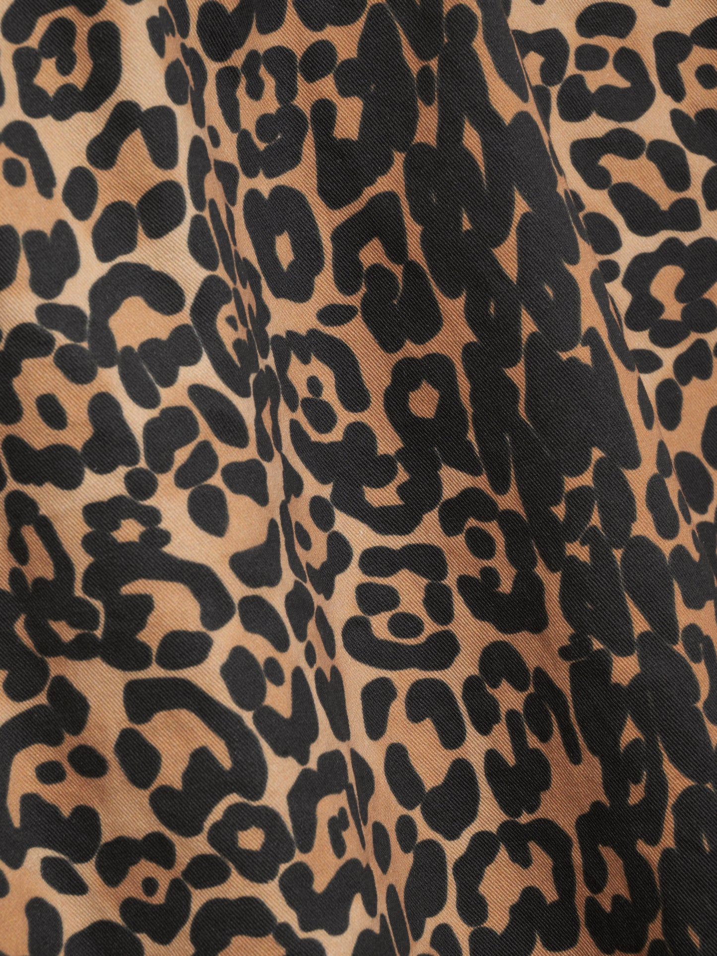 LEOPARD BOXY WORK SHIRT