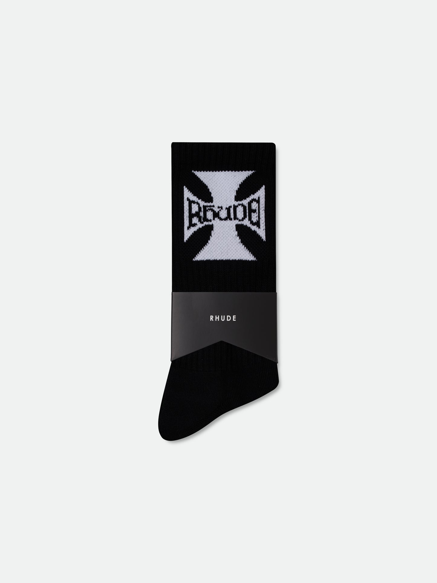 RHUDE BOYS LOGO SOCK