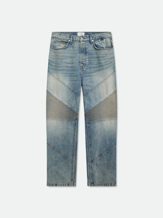 MOTO WIDE LEG DENIM