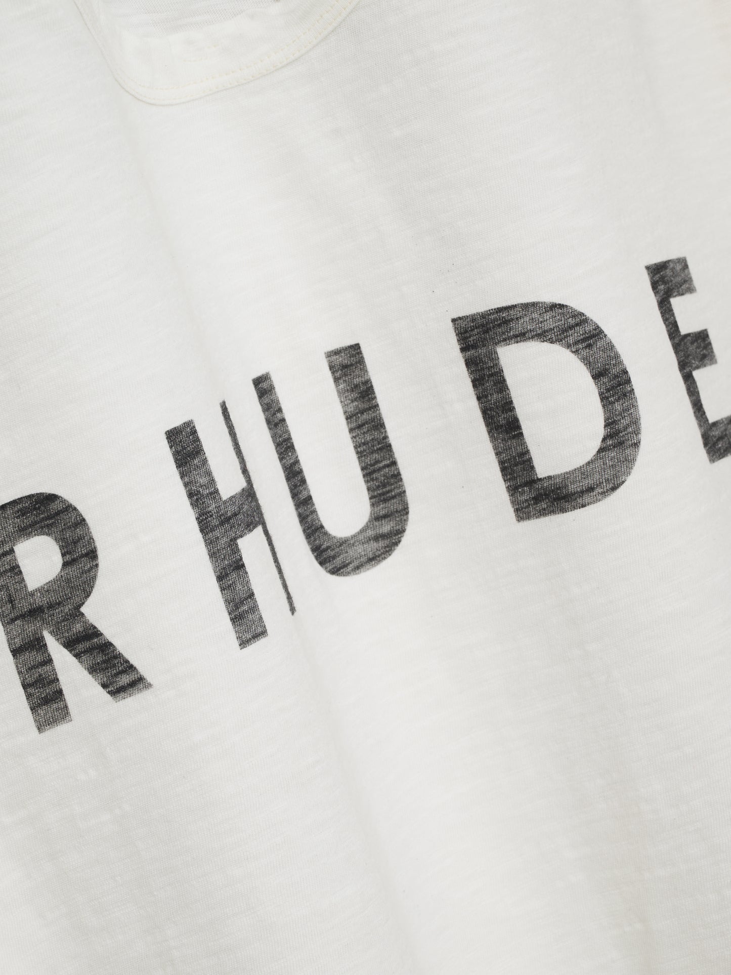 RHUDE LOGO SLUB TEE
