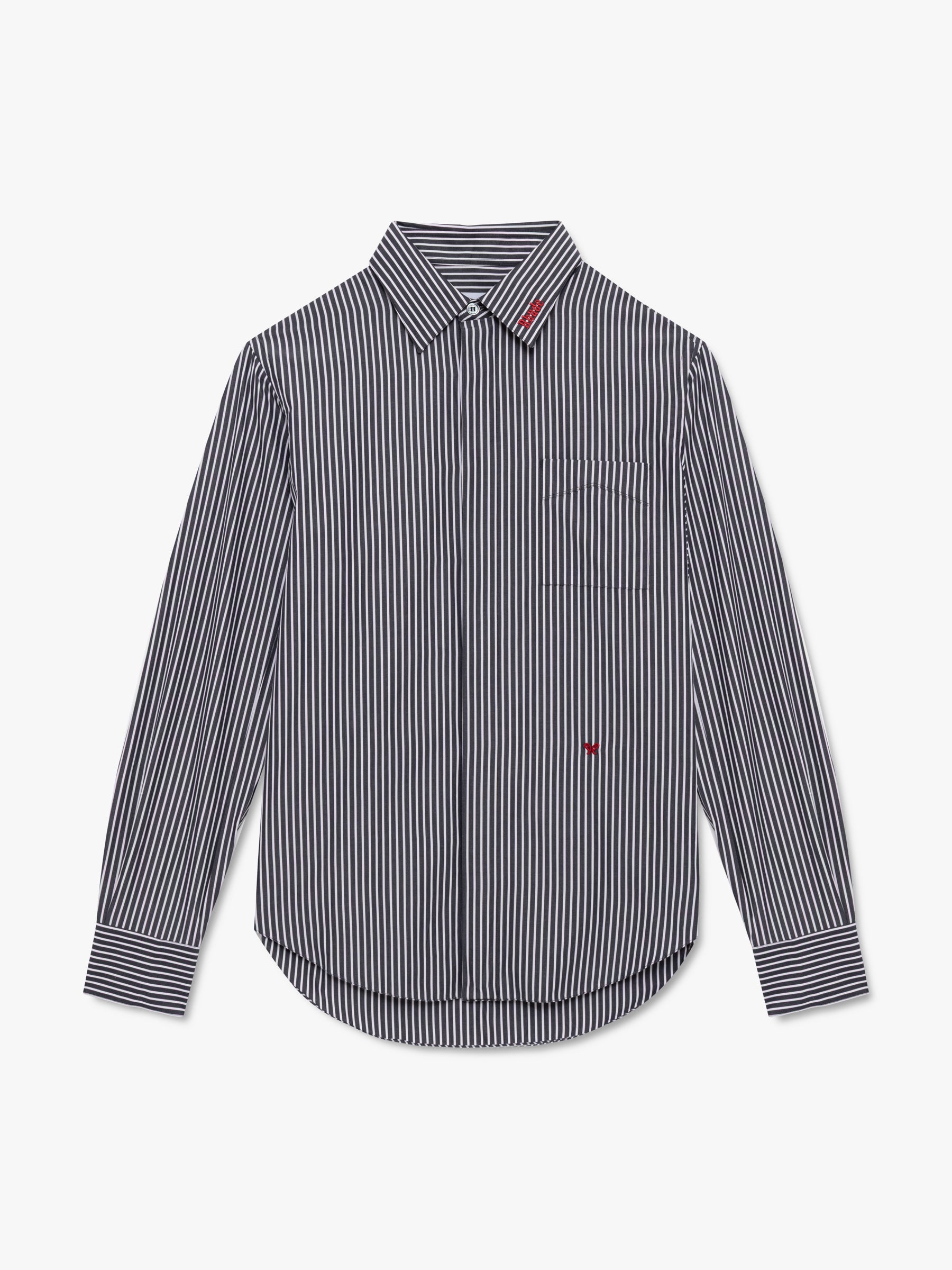 PAPILLON POPLIN LS SHIRT – R H U D E