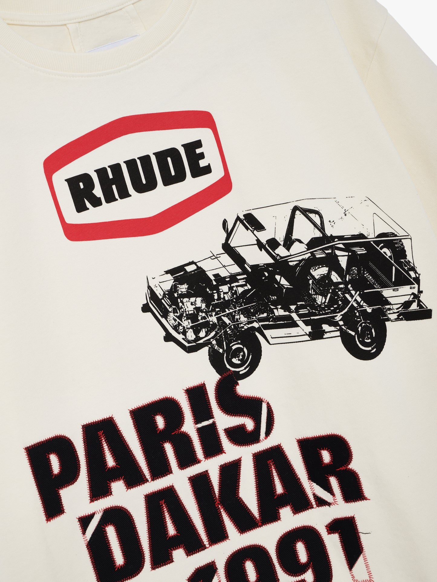 RHUDE AWD PATCH TEE