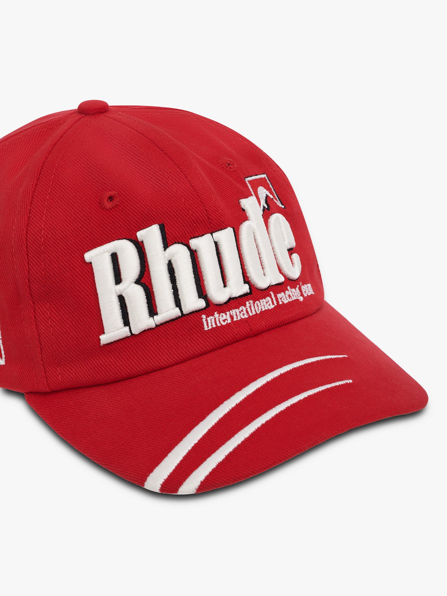 MOONLIGHT DUAL STRIPE CURVED BRIM HAT