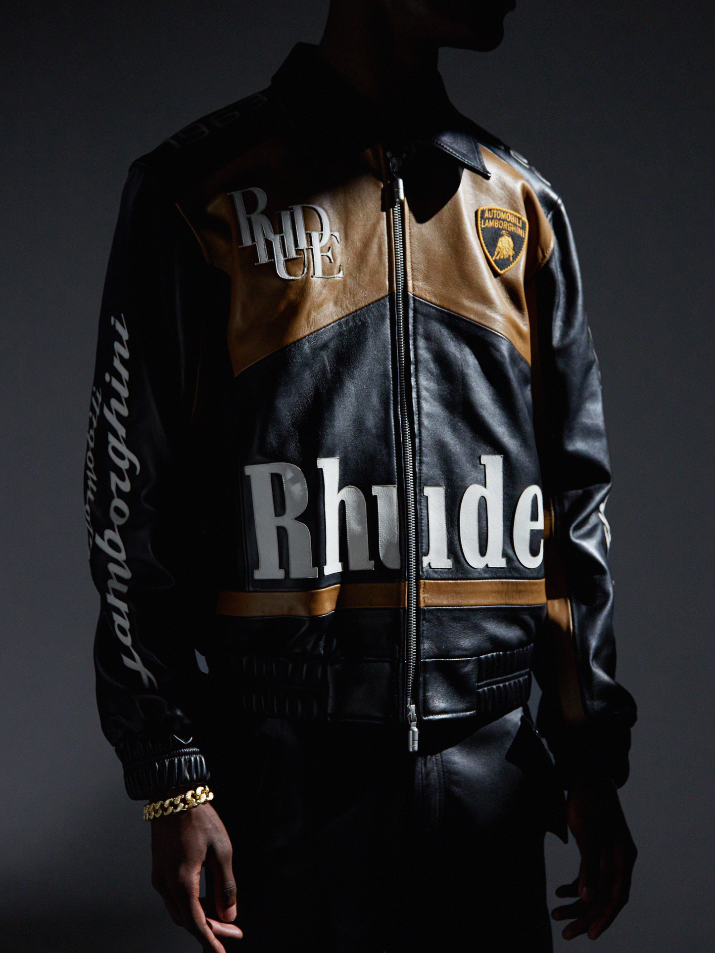 63 LEATHER RACING JACKET