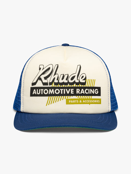 RHUDE AUTO RACING TRUCKER HAT