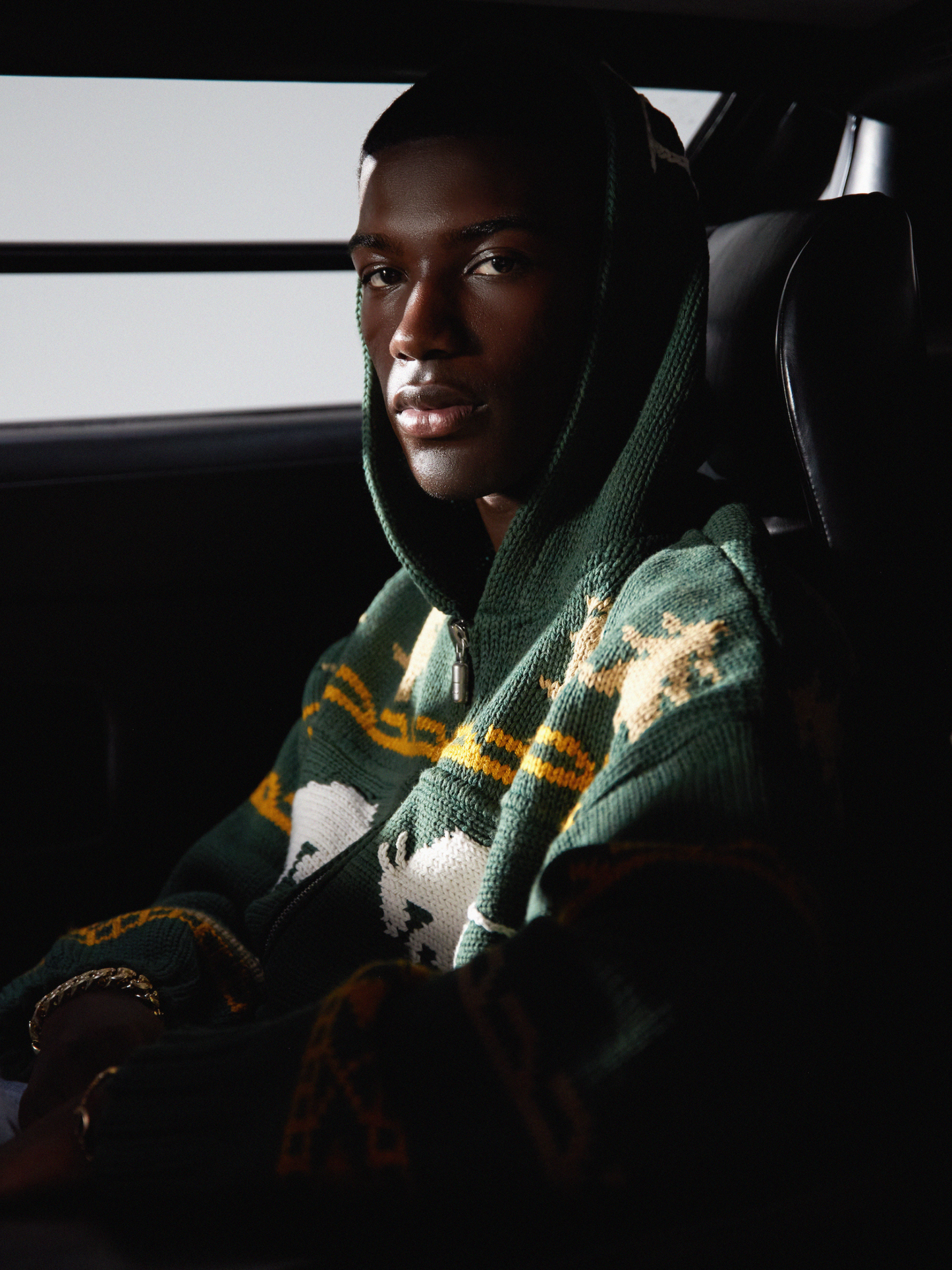 RAGING BULL KNIT ZIP HOODIE