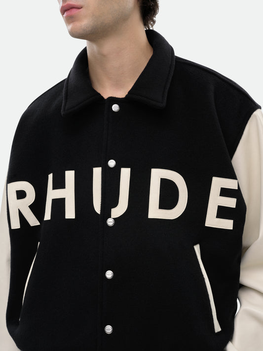 RHUDE COLLEGIATE VARSITY JACKET