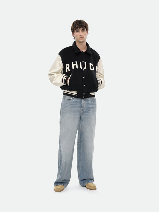 RHUDE COLLEGIATE VARSITY JACKET