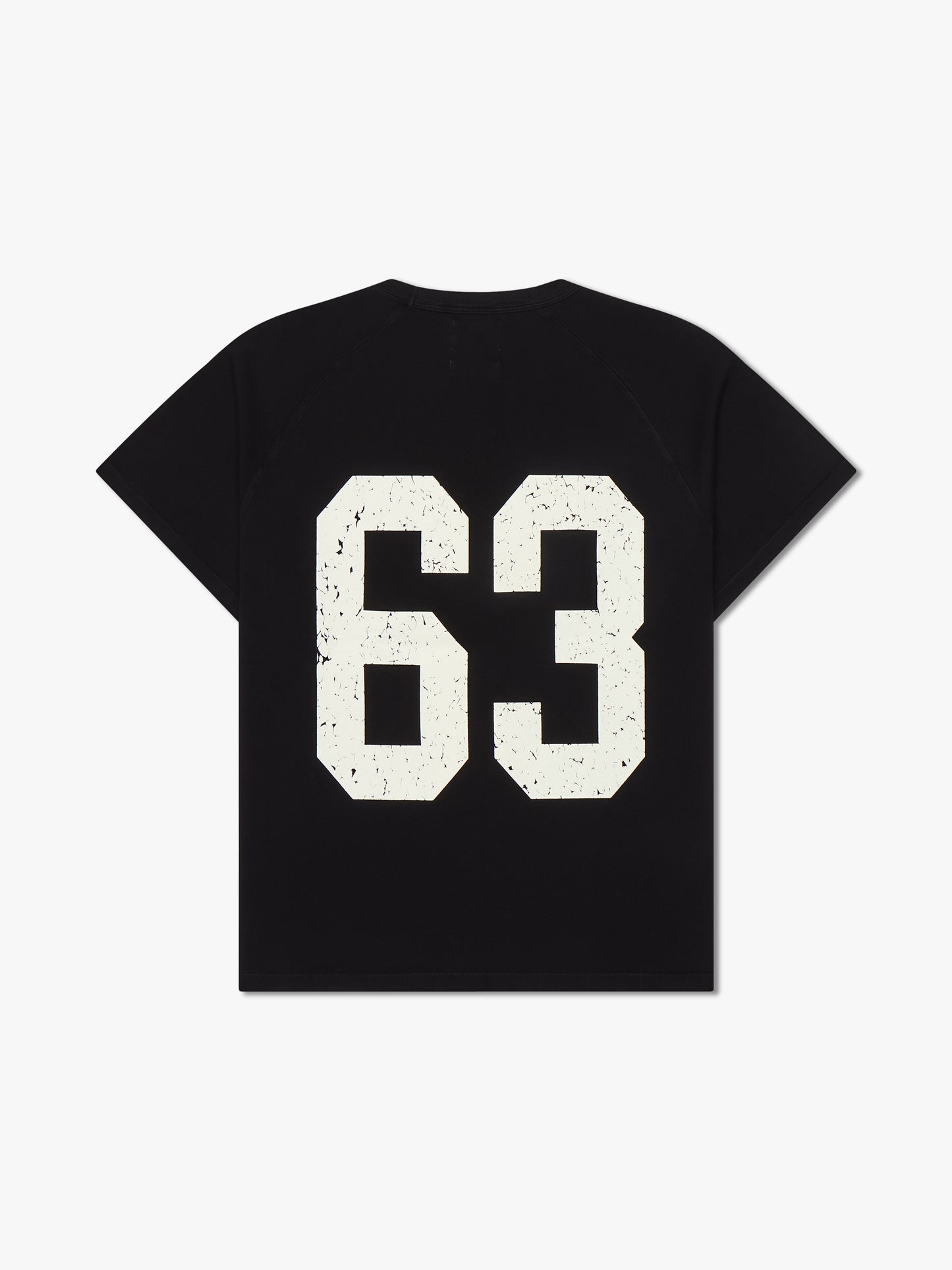 63 BLACK RAGLAN TEE