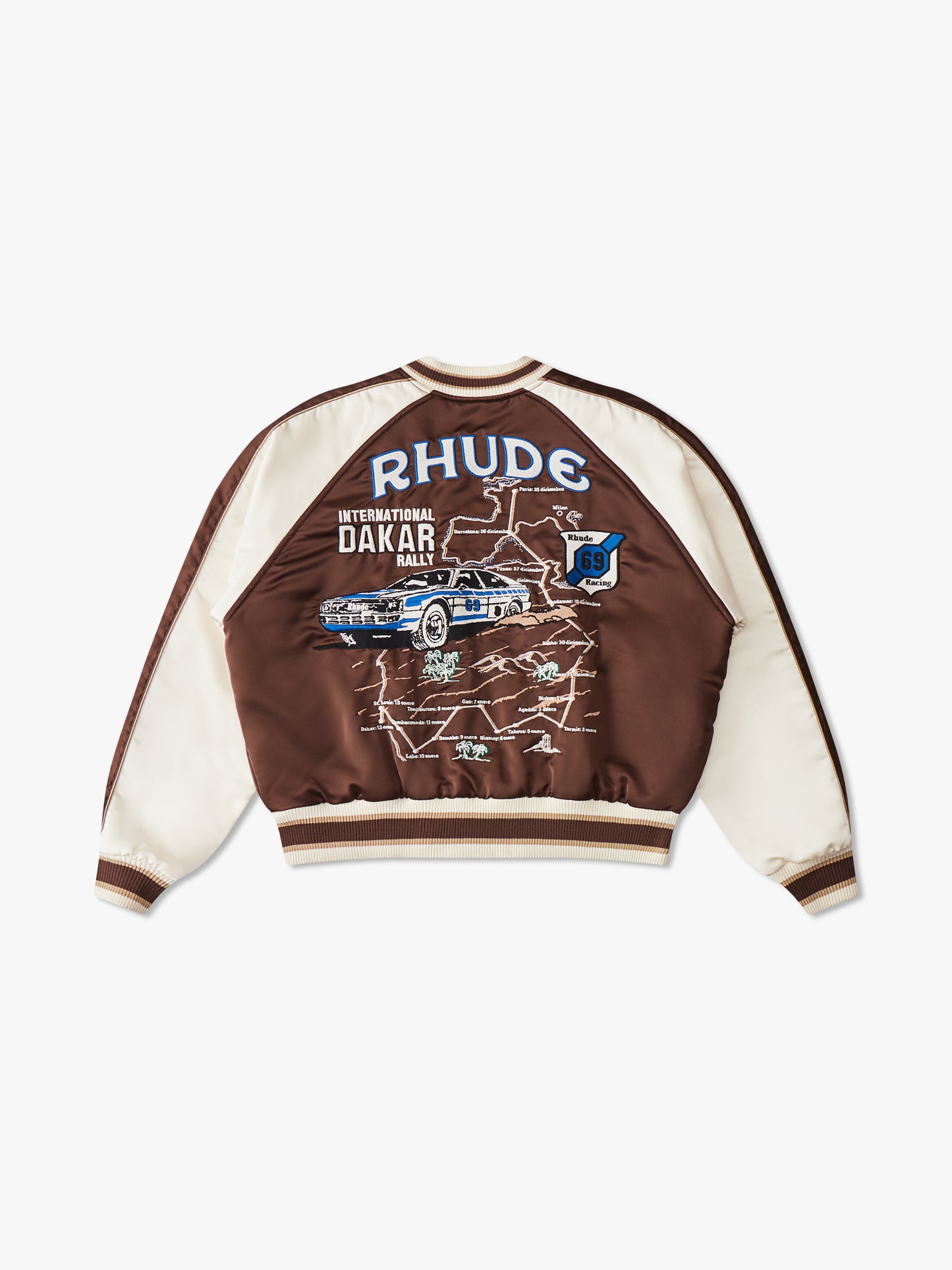 CREPE SATIN SOUVENIR JACKET