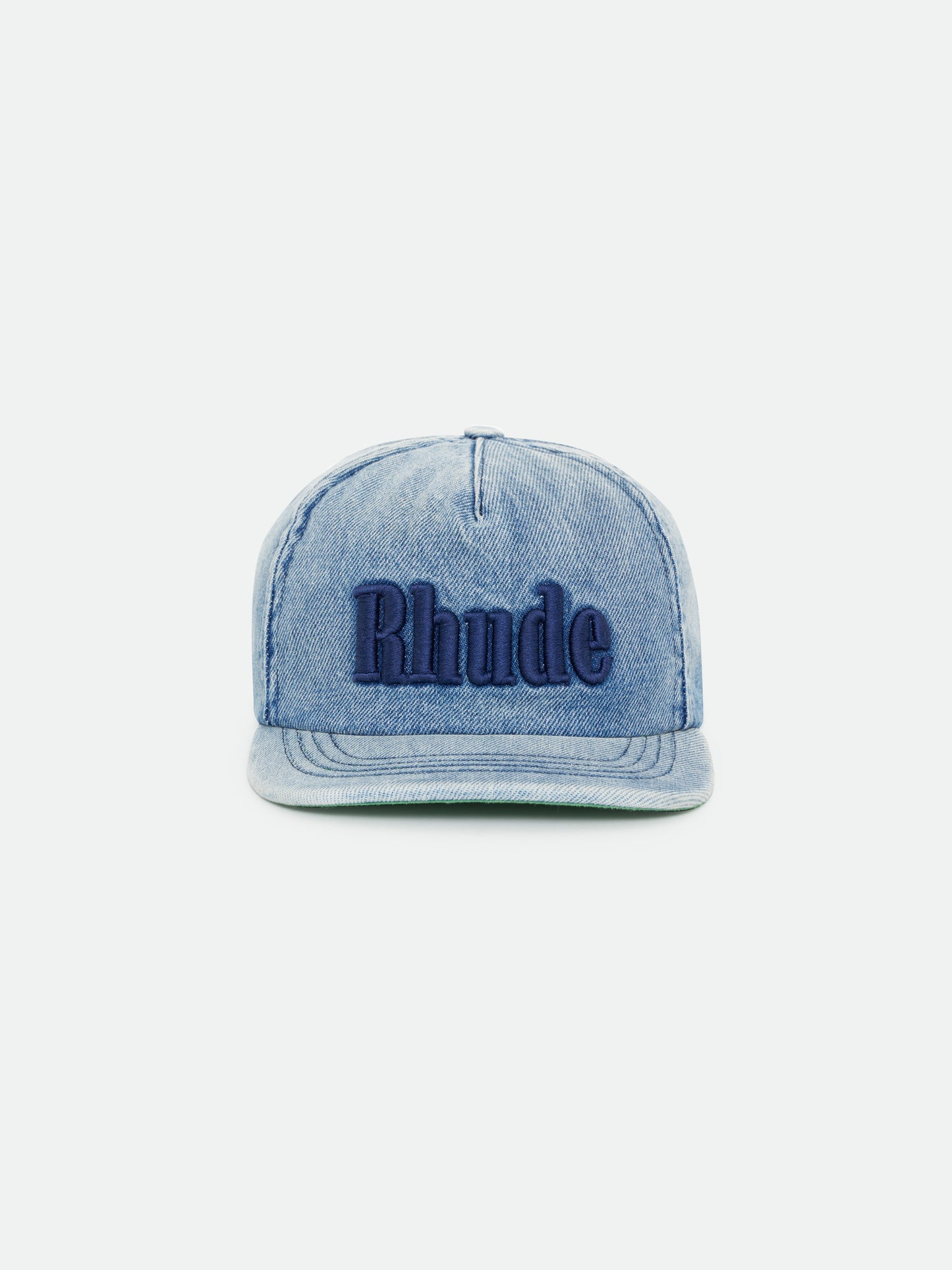 RHUDE LOGO DENIM HAT