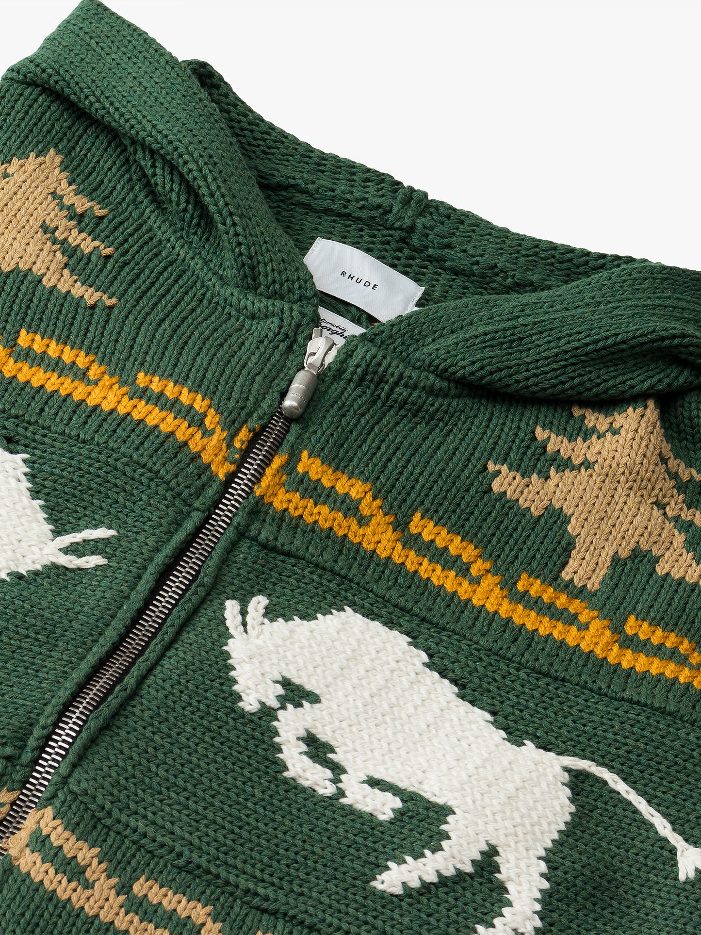 RAGING BULL KNIT ZIP HOODIE
