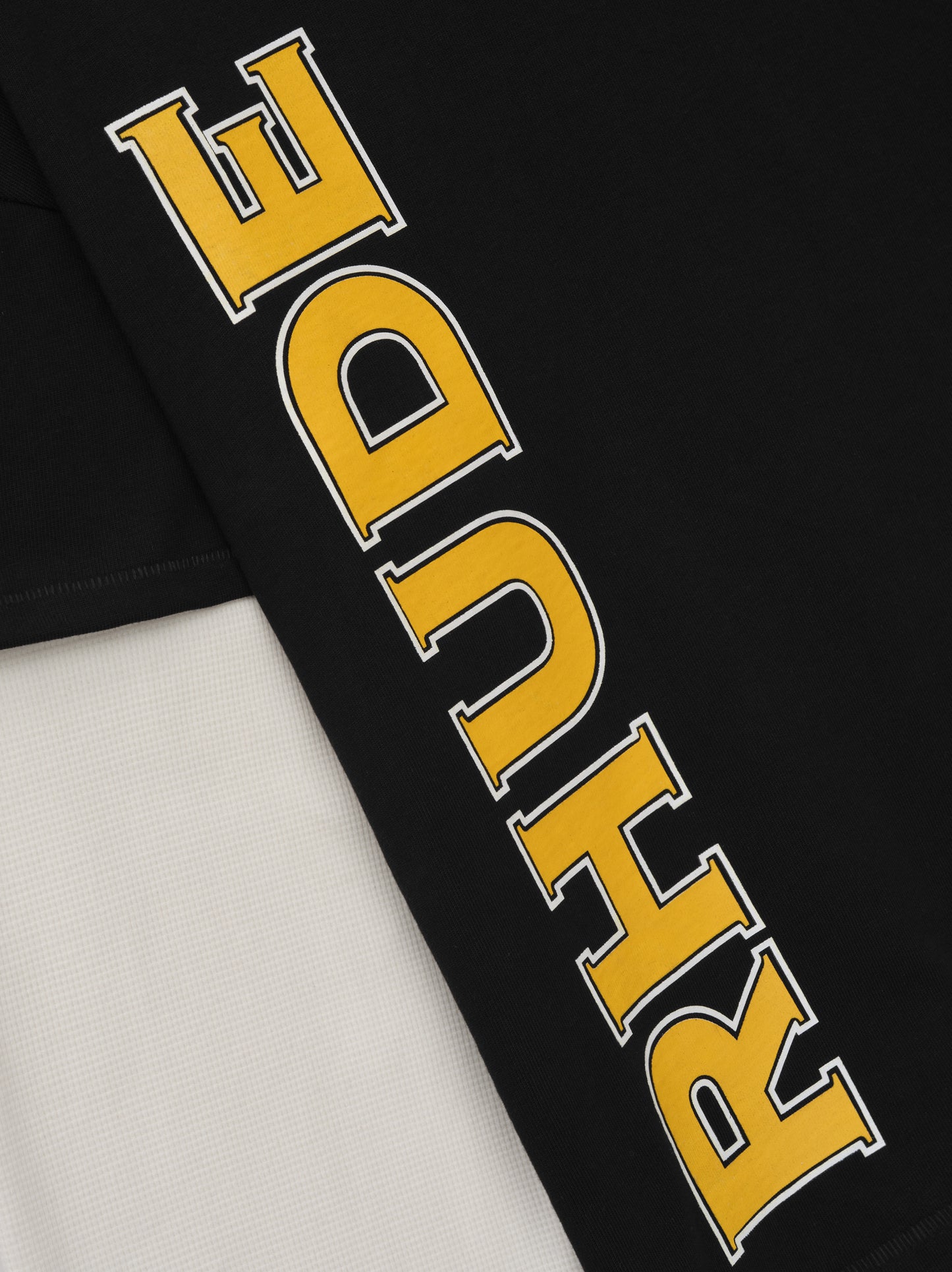 RHUDE STEEL DOUBLE-LAYERED TEE