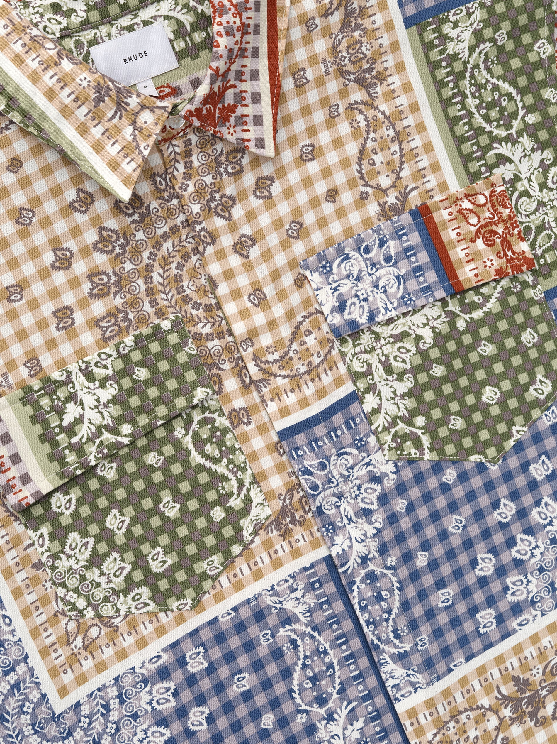 BANDANA BOXY WORK SHIRT