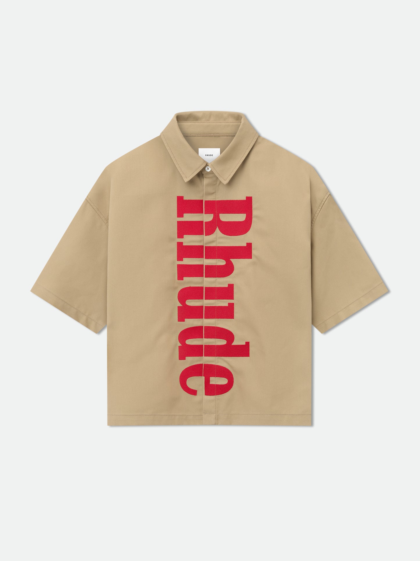 RHUDE VERT LOGO SHIRT