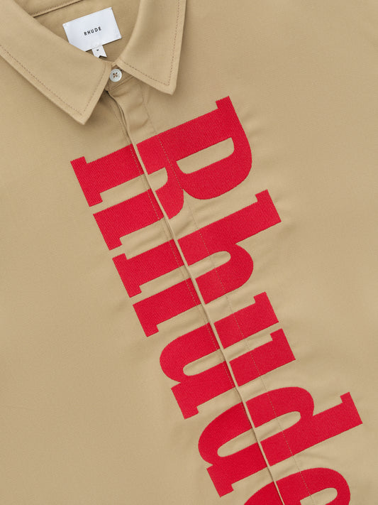 RHUDE VERT LOGO SHIRT