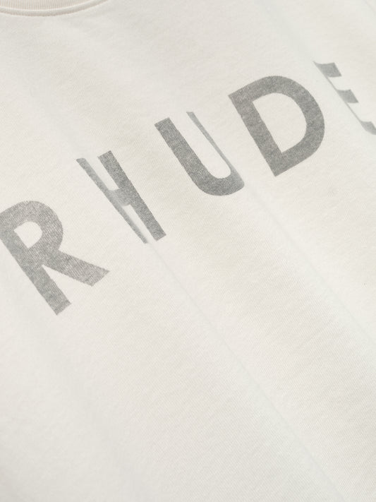 DISTRESSED LOGO TEE