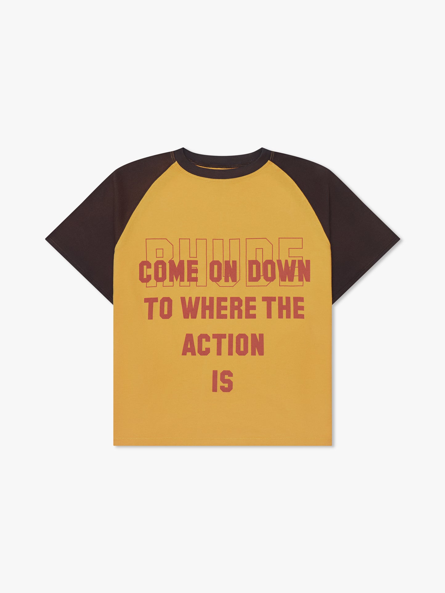 RHUDE ACTION NO SLEEVE RAGLAN