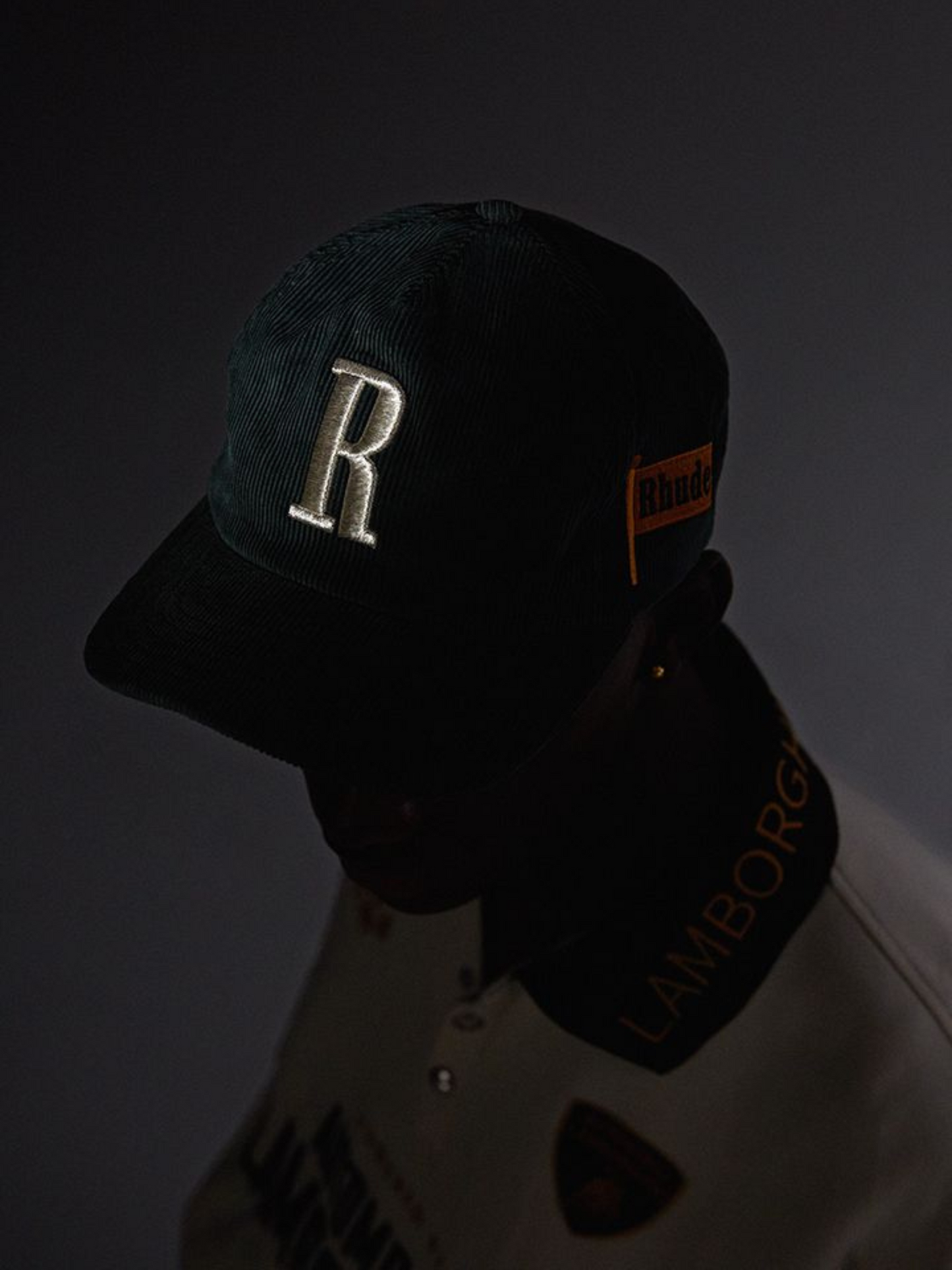 LAMBORGHINI CORDUROY CROWN HAT