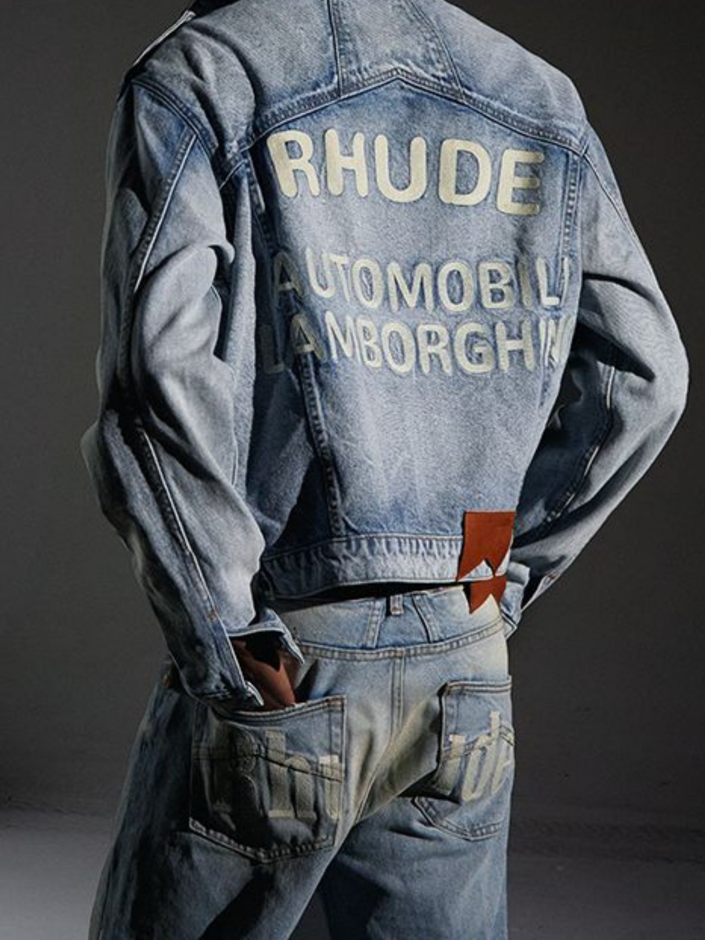 LAMBORGHINI DENIM TRUCKER JACKET