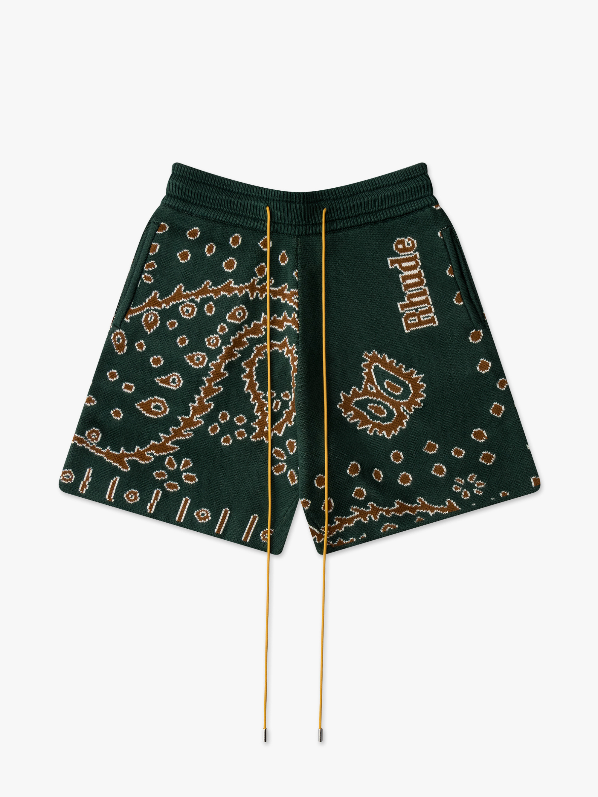 Rhude Bandana-Print Cotton Shorts