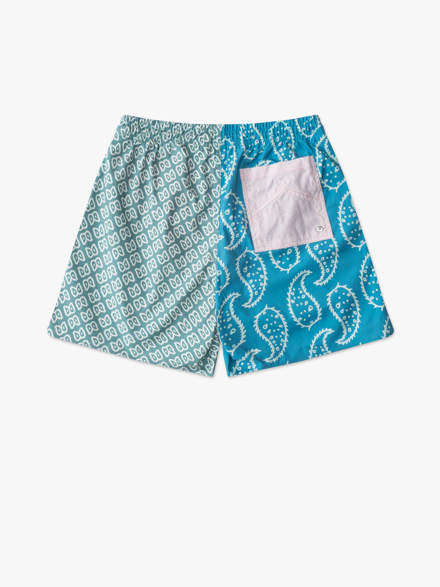 MULTI PAISLEY SWIM TRUNKS