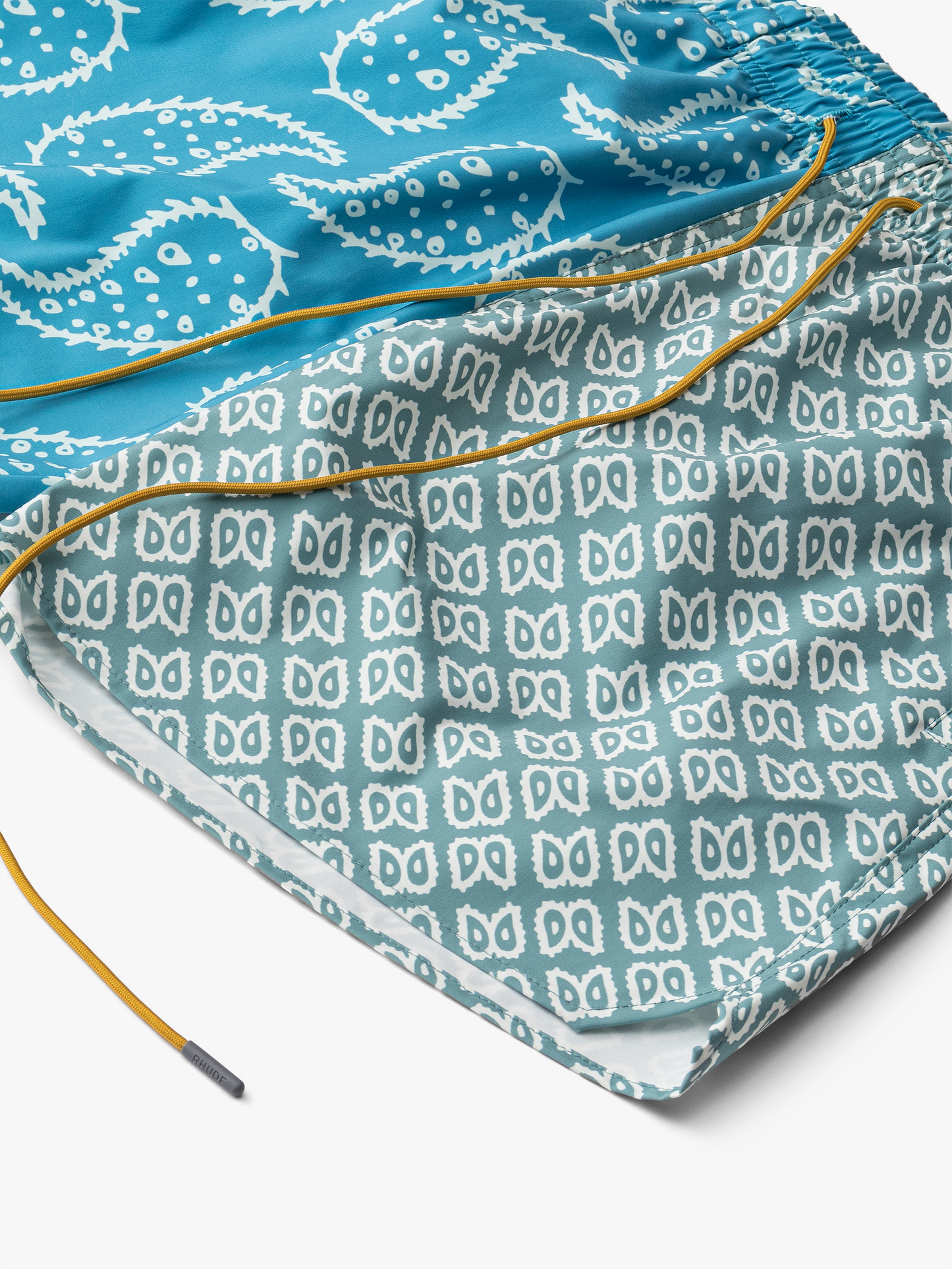 MULTI PAISLEY SWIM TRUNKS