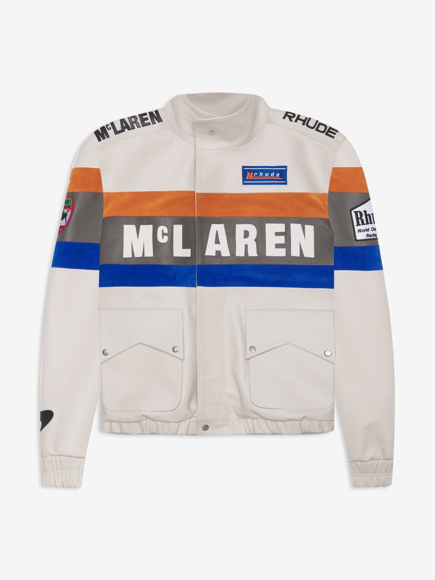 LEATHER RHACING JACKET