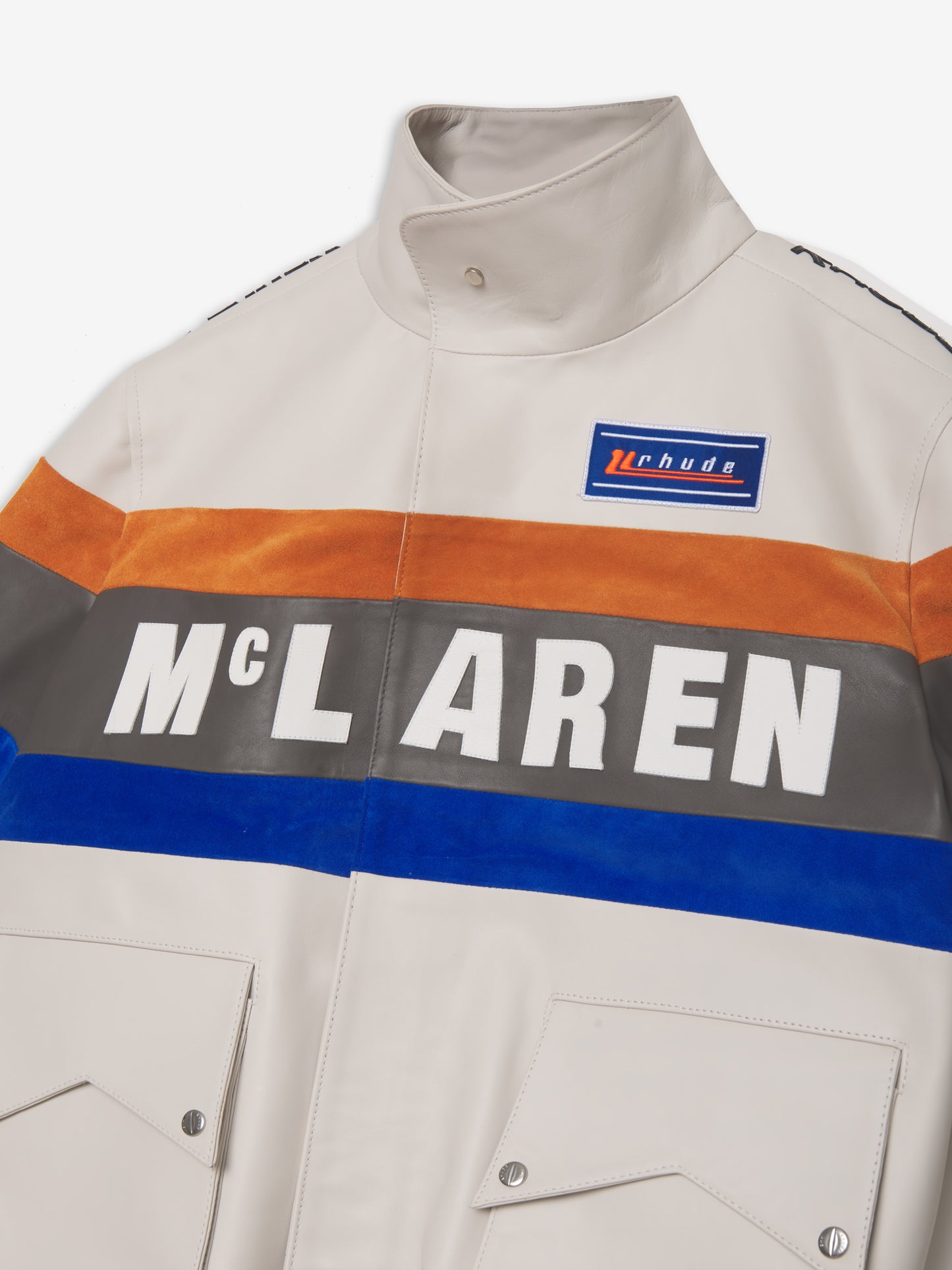LEATHER RHACING JACKET