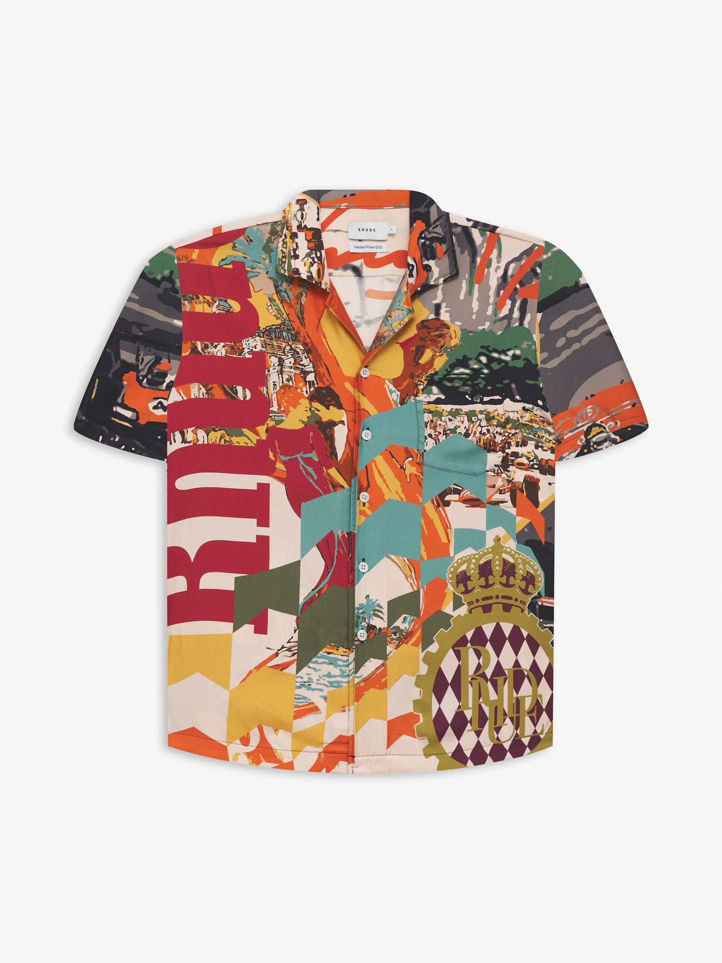 SILK RACING SS BUTTON UP