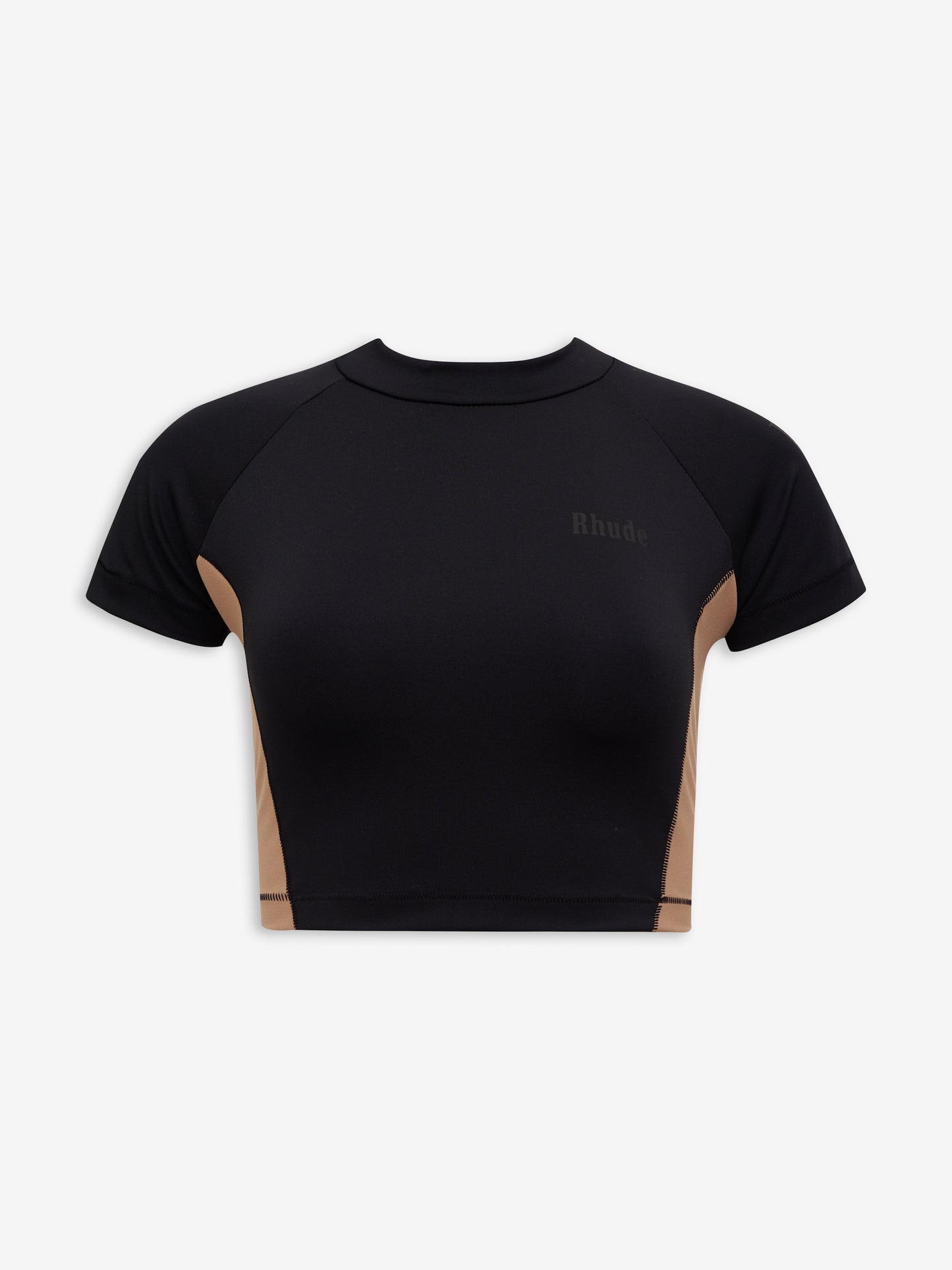 MOCK NECK SPORTS TEE