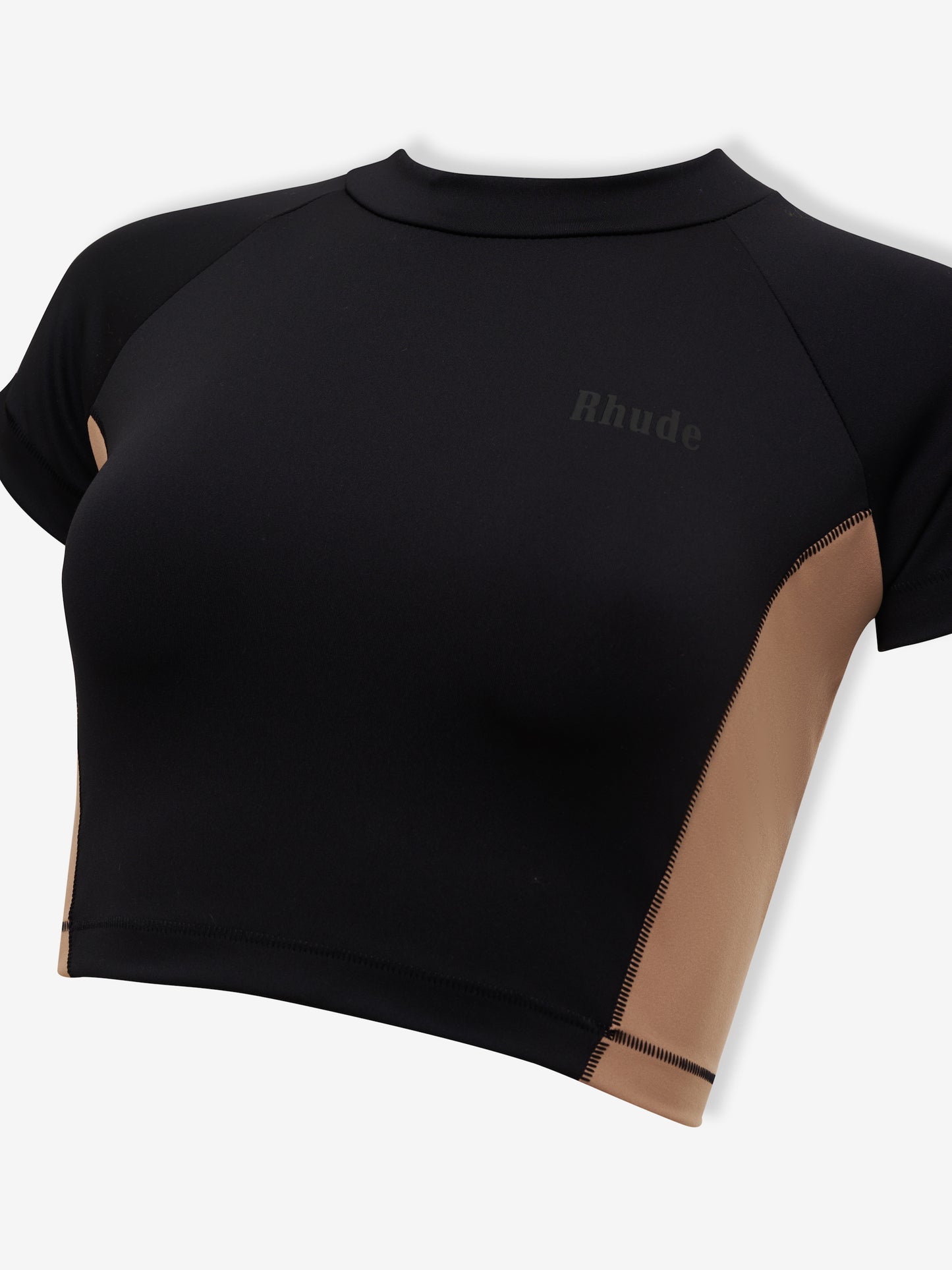 MOCK NECK SPORTS TEE