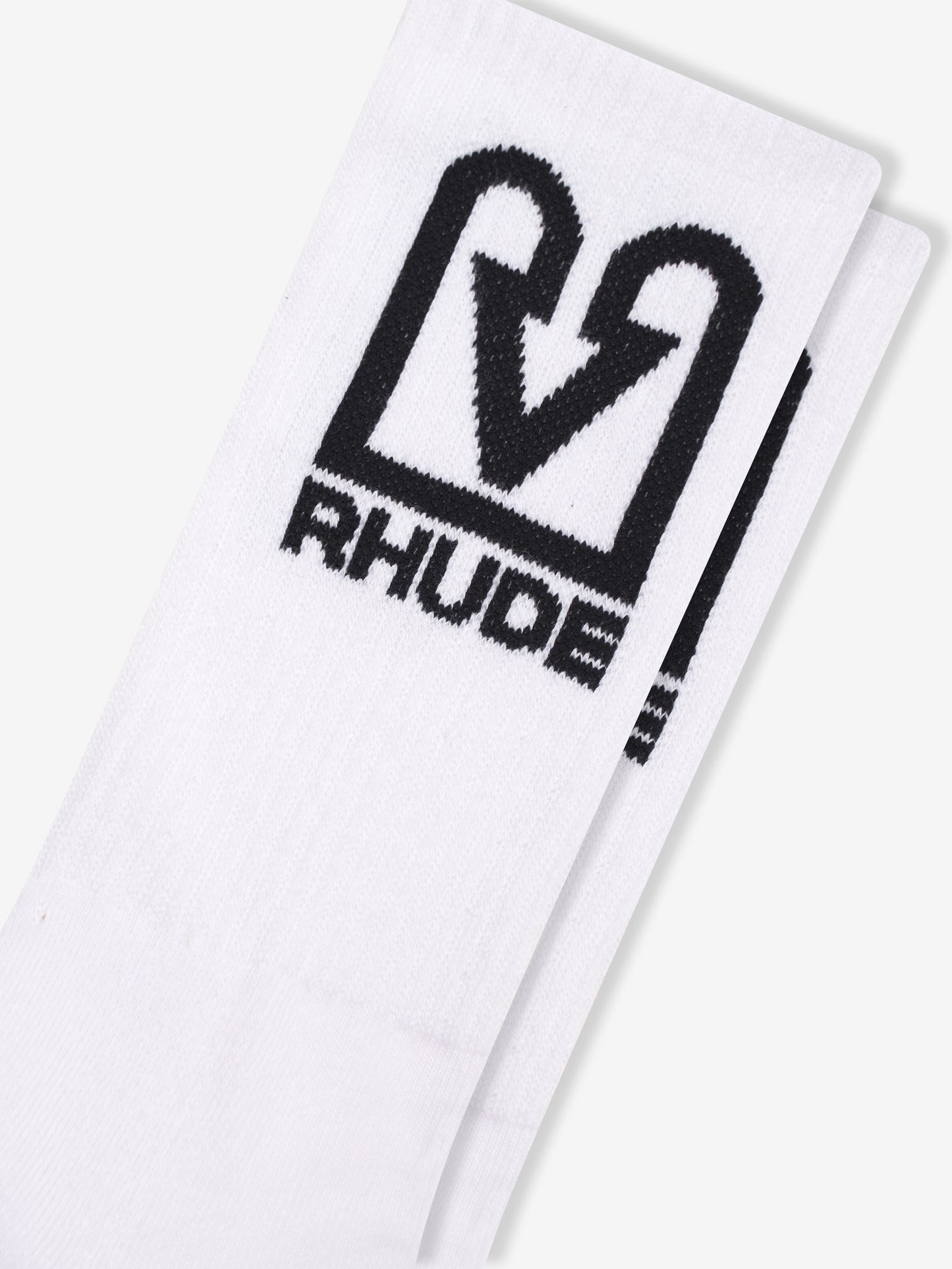 RHUDE BANQUE LOGO SOCK