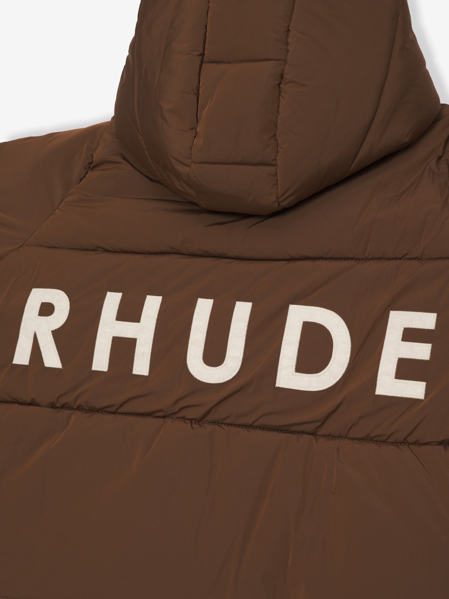 RHUDE LOGO PUFFER JACKET