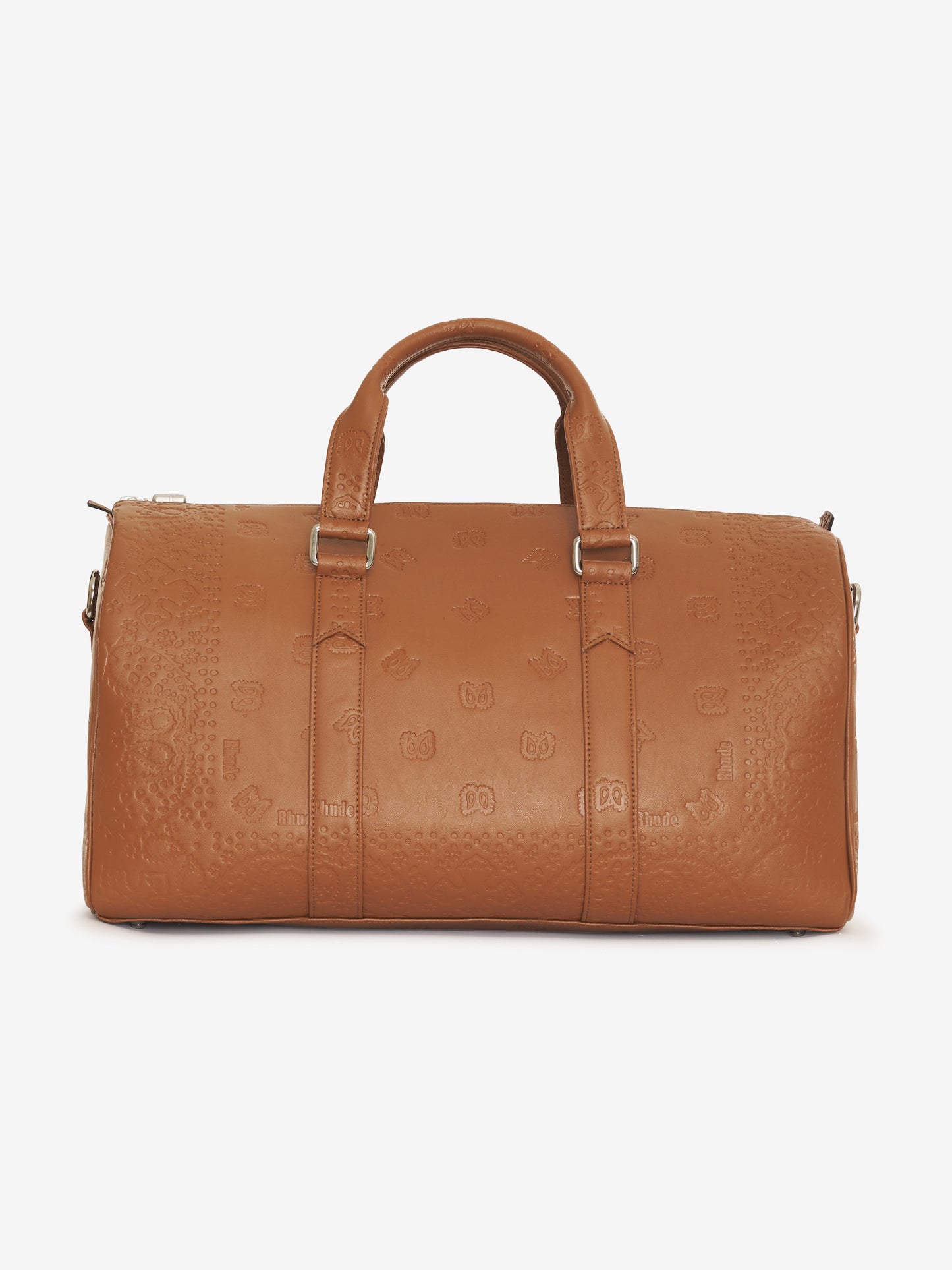 EMBOSSED BANDANA DUFFLE BAG