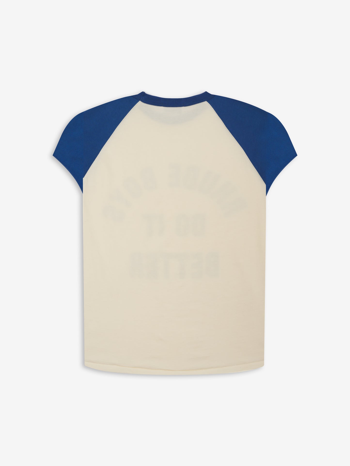 RHUDE BOYS CUTOFF RAGLAN TEE