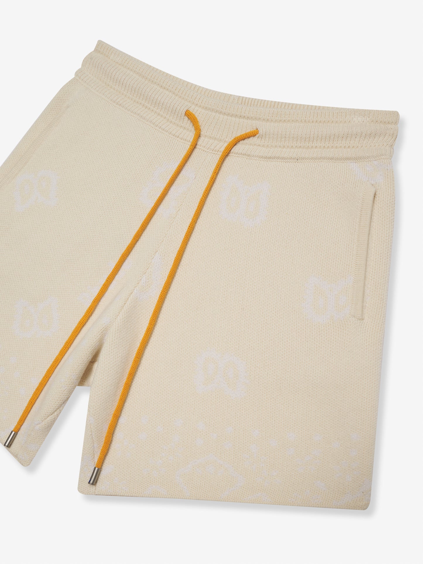 KNIT BANDANA SHORTS