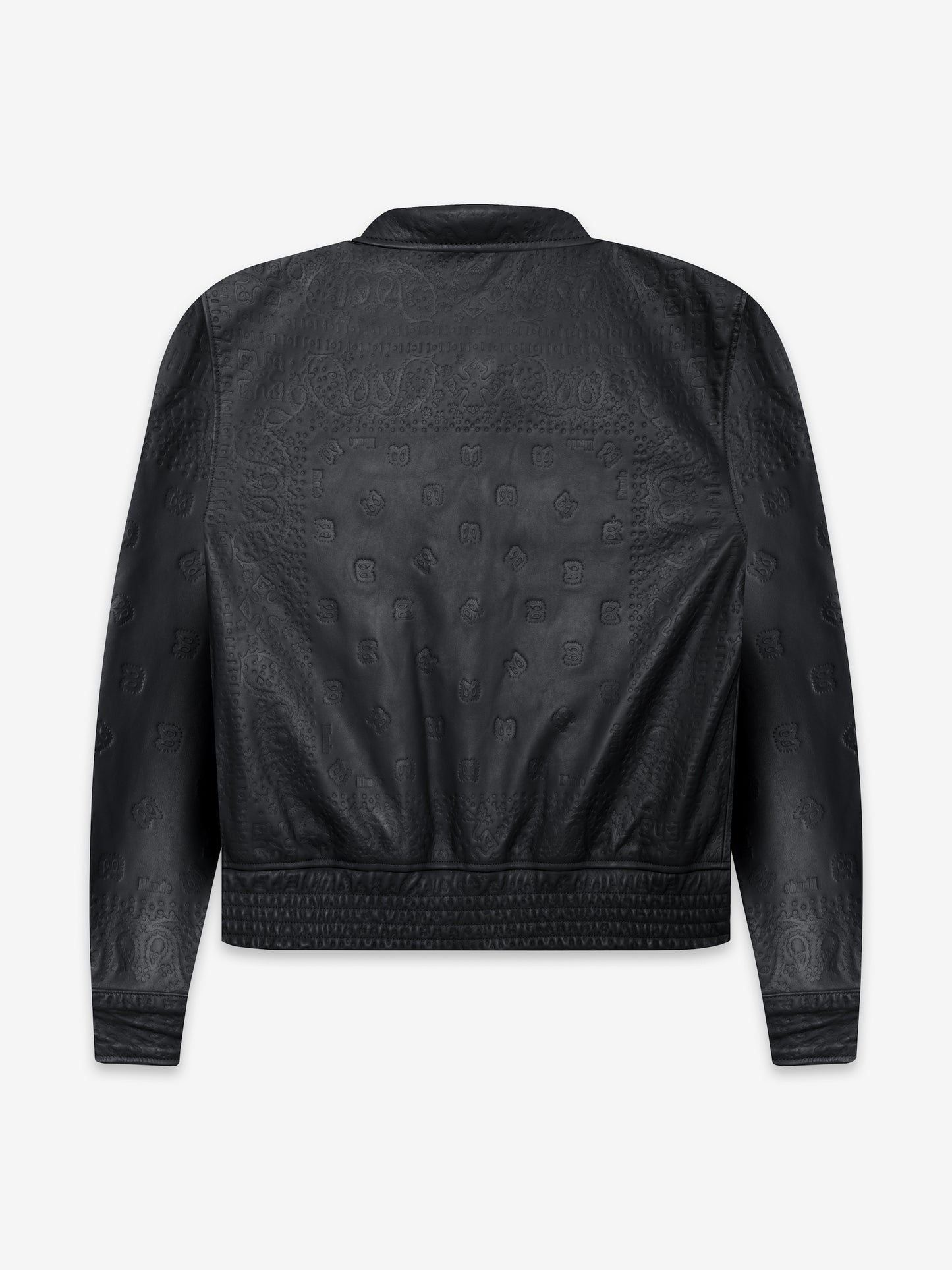 EMBOSSED BLOUSON SUITING JACKET