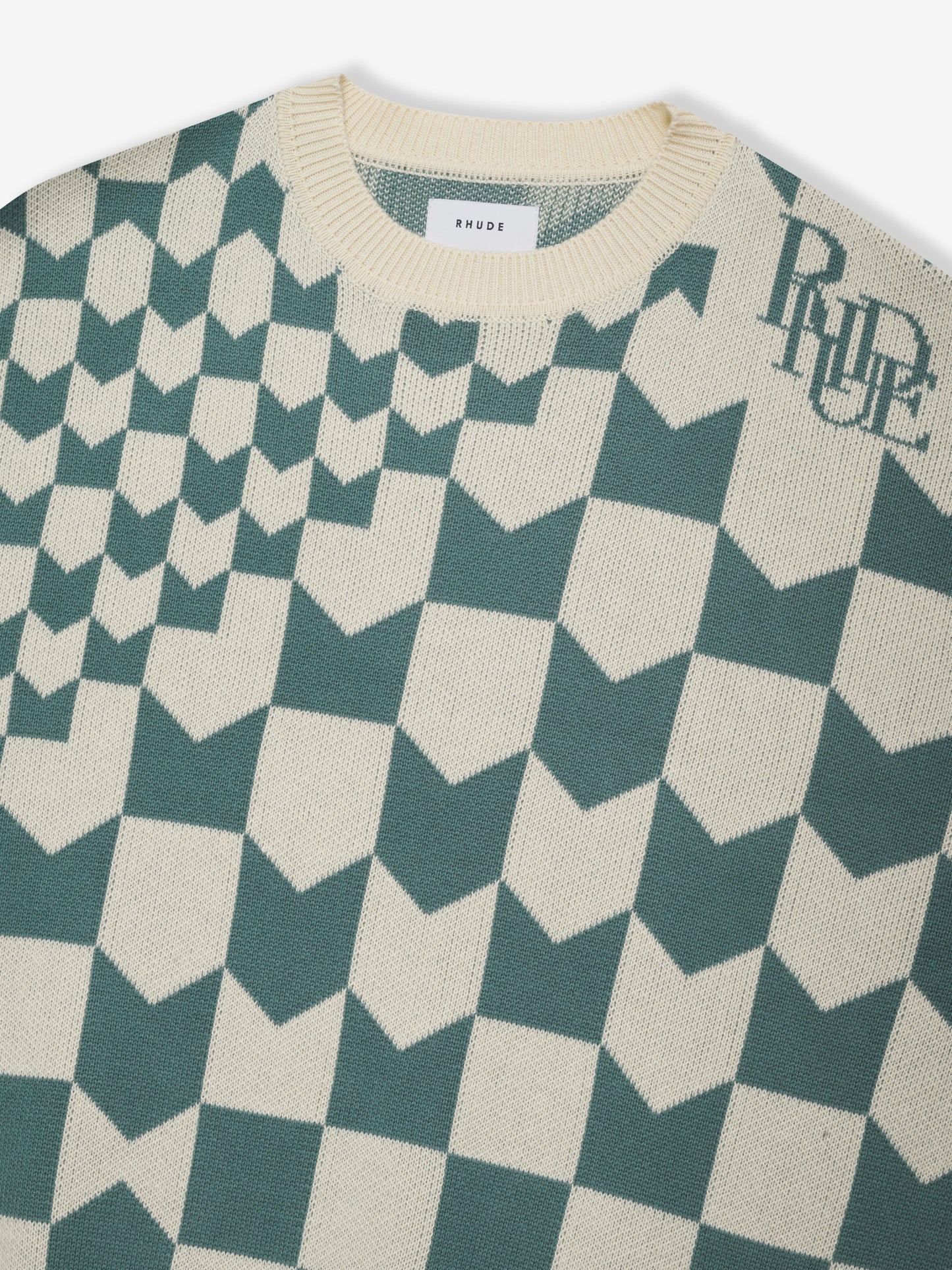 RACING KNIT CREWNECK