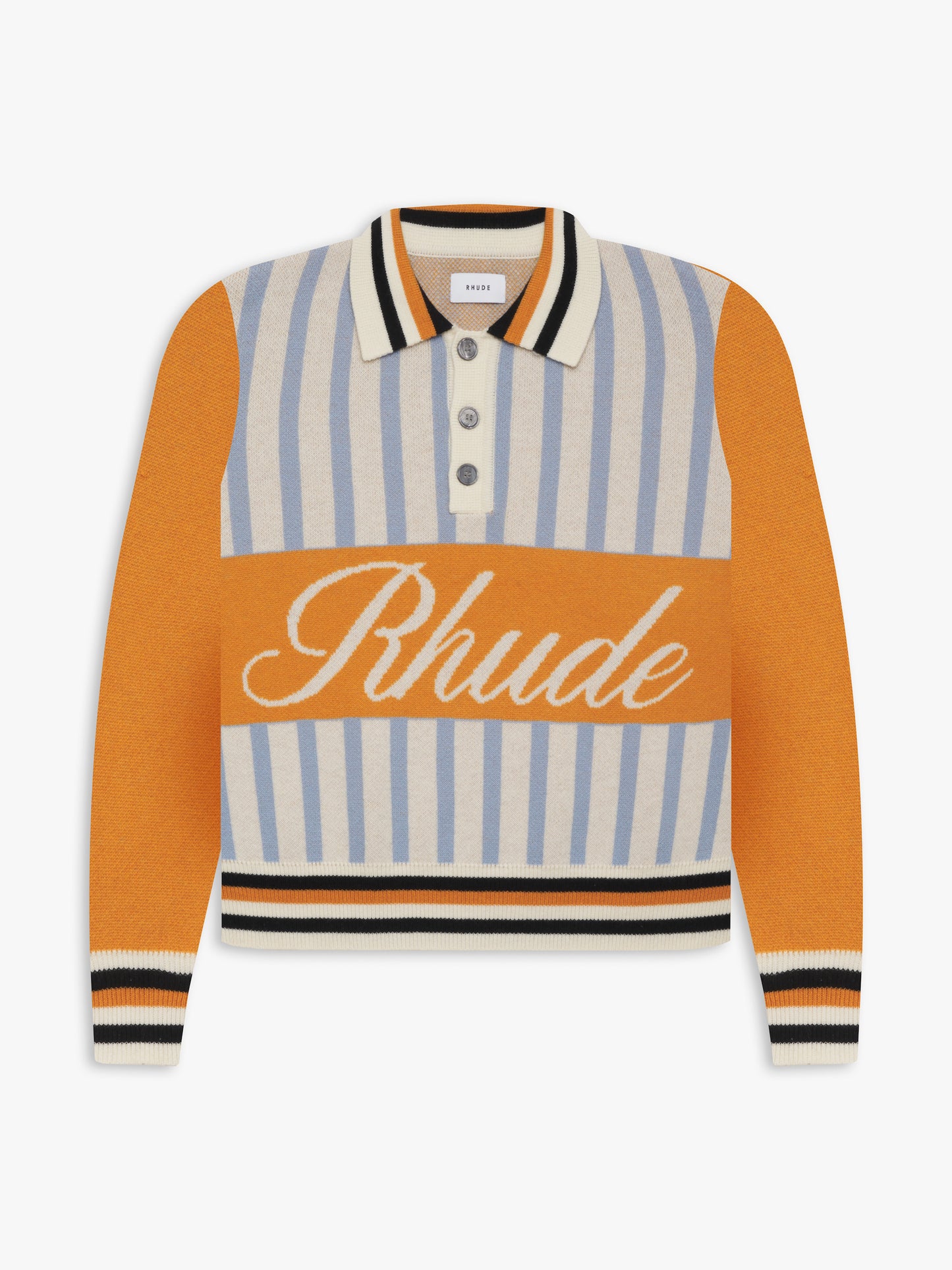 AMBER KNIT RUGBY