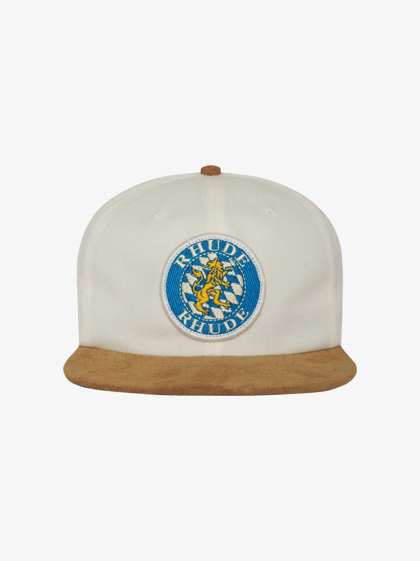 SUEDE CREST 6 PANEL HAT