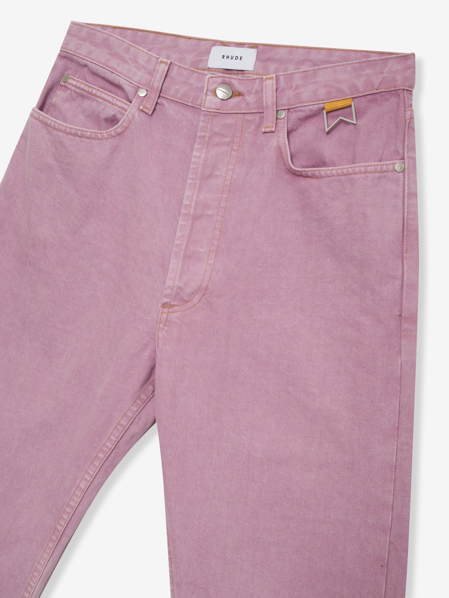 PINK CLASSIC FIT DENIM