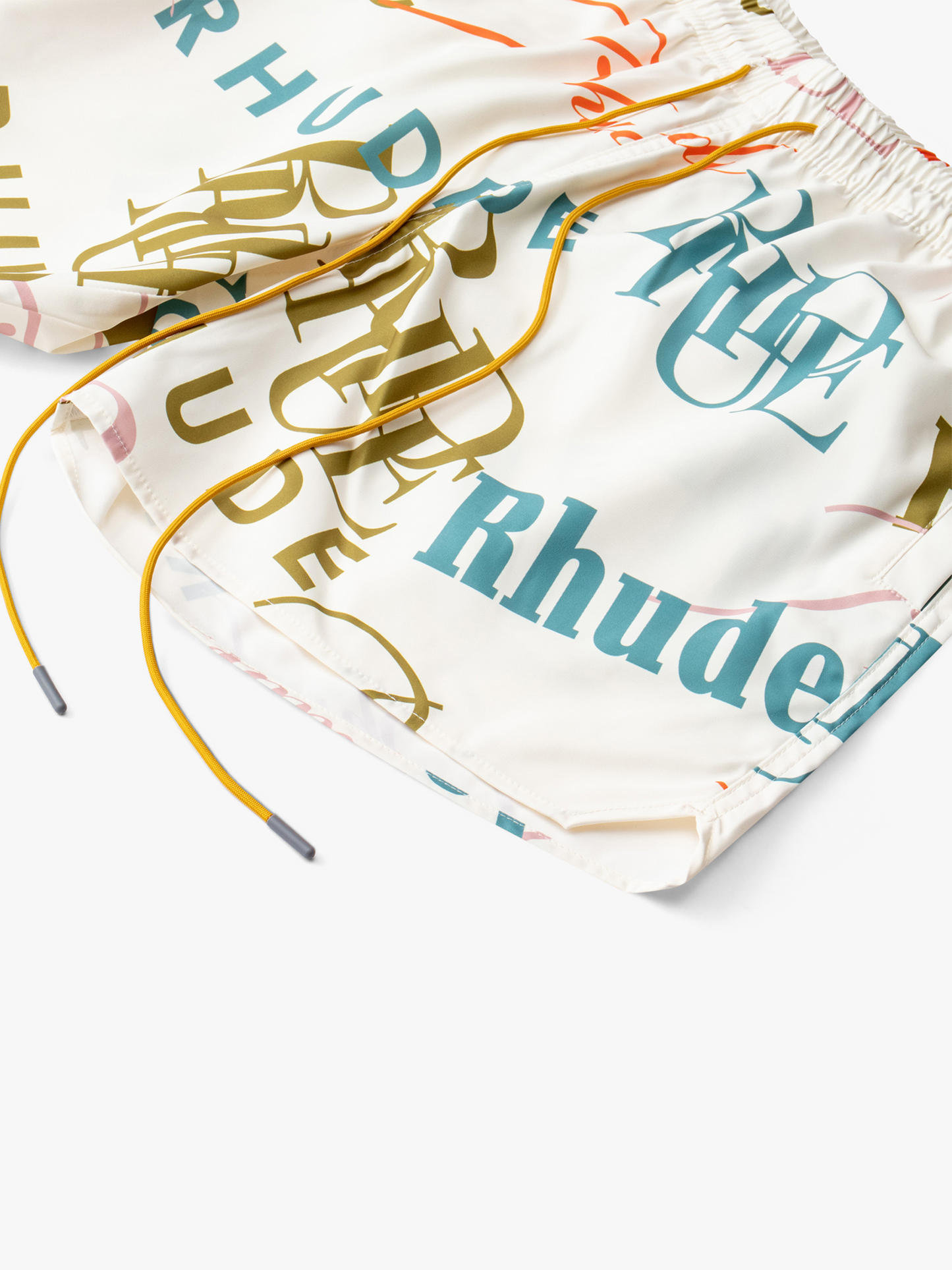 MASH-UP LOGO SWIM TRUNKS