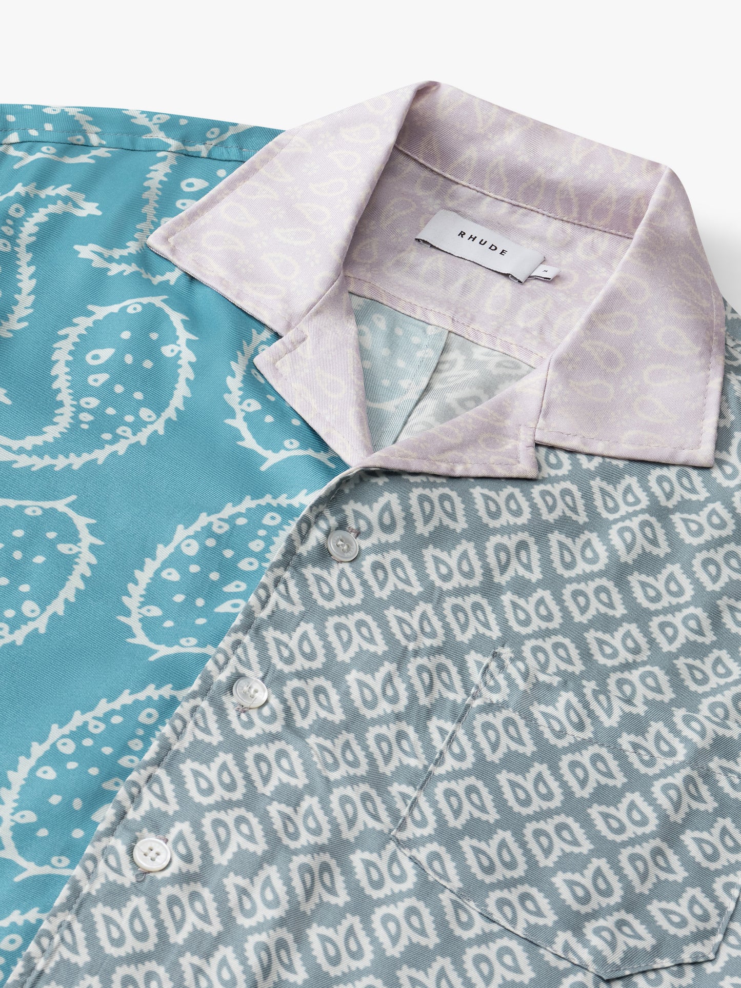 MULTI PAISLEY BUTTON DOWN